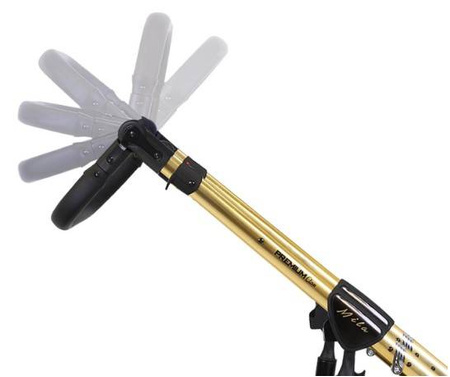 Kunert Mila Premium Wózek Głęboko-Spacerowy 2w1 Szary + Kreseczka Złota Rama Koła Żelowe