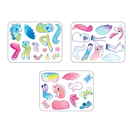 Mudpuppy Magnetyczne konstrukcje Magiczne Jednorożce 4+