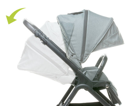4Baby Everso Wózek Spacerowy Black