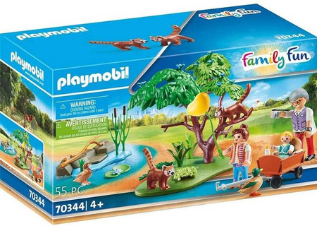 Playmobil Pandki Rude Na Wybiegu 70344 