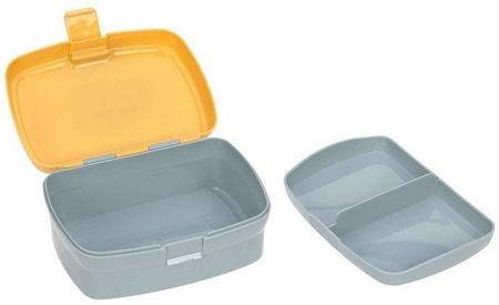 Lassig Zestaw na Lunch Lunchbox + Tritanowa Butelka - Bidon 460 ml About Friends Lew