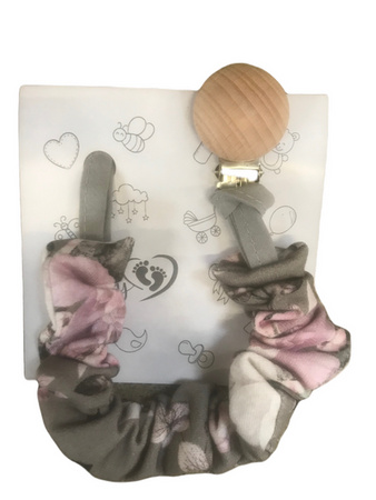 Baby in World Zawieszka do Smoczka Bawełna Kwiat Jabłoni