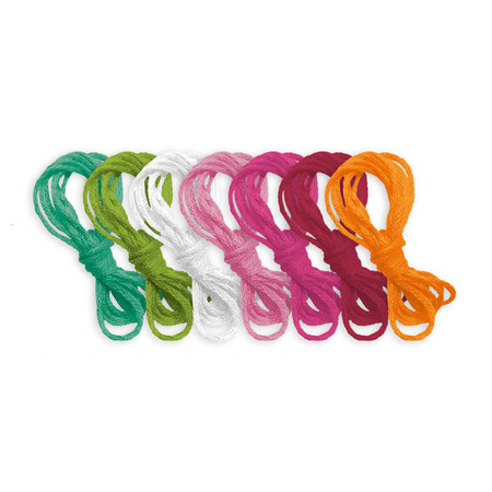 Janod Zestaw Kreatywny Przeplatanka 3D String Art Zwierzęta Dżungli 8+