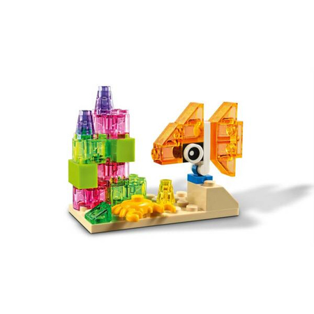 LEGO Classic 11013 Kreatywne Przezroczyste Klocki