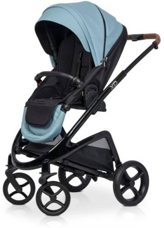 Riko XD Wózek Głęboko-Spacerowy 2w1  Crystal Blue