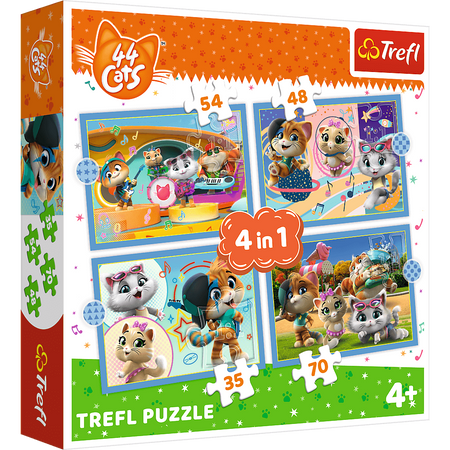 Trefl Puzzle Kocia Ferajna