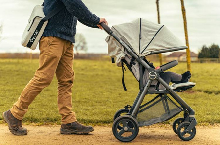 Oyster Zero Gravity Wózek Spacerowy Moon Jasny Szary