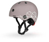 Scootandride Kask XXS-S Dla dzieci 1-5 Lat  Brown Lines