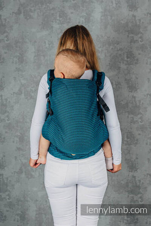 LennyLamb LennyPreschool Nosidełko Splot Tessara 100% Bawełna Tanzanit