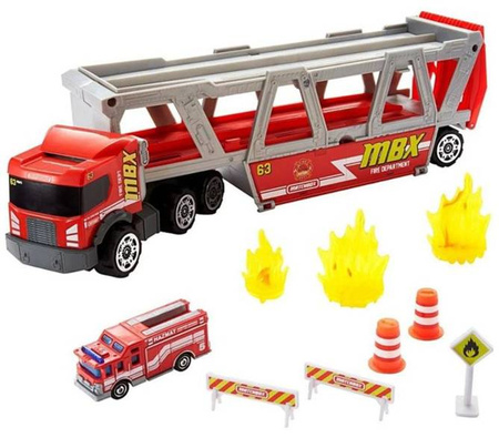 Matchbox Transporter Wóz Strażacki GWM23
