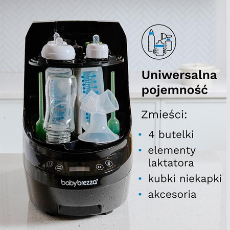 Baby Brezza Bottle Washer Pro Urządzenie Myje, Suszy i Sterylizuje All White