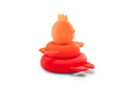 Lilliputiens Silikonowa piramida do kąpieli Kokoszka Paulette 12 m+