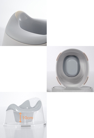 Ines&John Nocnik Dziecięcy z Wyjmowaną Wkładką Purple