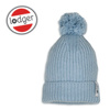 Lodger Czapeczka z wełny merino 100% niebieska Blue Fogg 1-2 lata