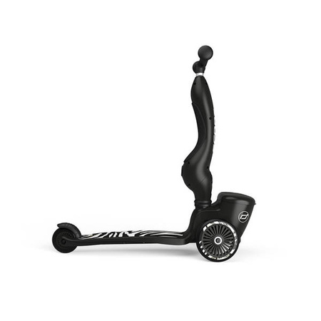 [OUTLET] Scootandride Highwaykick 1 Lifestyle 2w1 Jeżdzik i Hulajnoga Trójkołowa z Zamykanym Schowkiem 1-5 lat Zebra