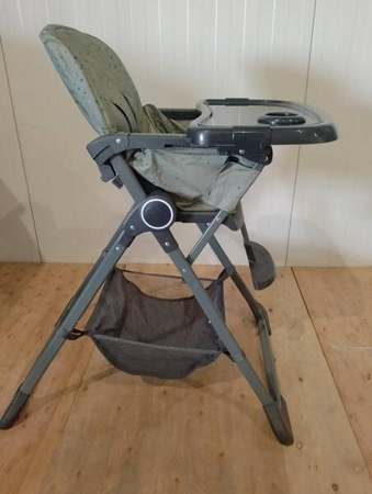 [OUTLET] Kinderkraft Foldee Krzesełko Do Karmienia Green