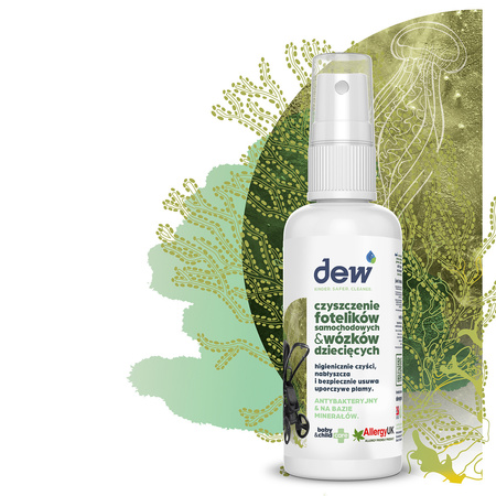 Dew Środek do Czyszczenia Fotelików Samochodowych i Wózków 65 ml