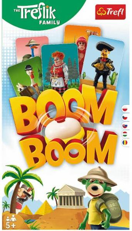 Trefl Gra Boom Boom Rodzina Treflików