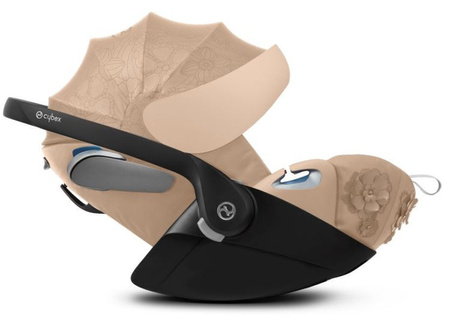Cybex Cloud Z I-Size Fotelik Samochodowy 0-13 kg Simply Flowers Nude Beige