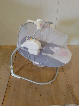 [OUTLET] Kinderkraft Minky Huśtawka Elektryczna Pink