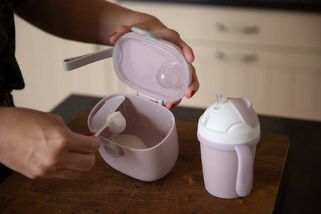 Bo Jungle Kubek do Picia ze Słomką BioPlastik CPLA Pink 