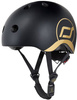 Scootandride Kask XXS-S Dla Dzieci 1-5 lat Black Gold Edycja Limitowana