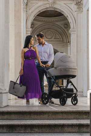 Espiro Miloo 2024 Wózek Głęboko-Spacerowy 217 Cashmere Gray