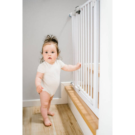 Kidwell Guarda Bramka Zabezpieczajaca 74-104 cm Biała