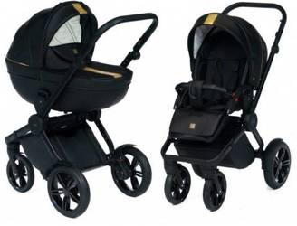 Dada Prams Luxor Wózek Głęboko-Spacerowy 2w1 Black