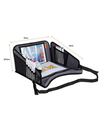 Dreambaby Organizer Stolik Podróżny Szary