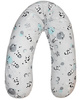 Poduszka do Karmienia Velvet PO-27 Panda/Szary