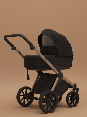 [OUTLET] Riko Cava Wózek Głęboko-Spacerowy 02 Coal