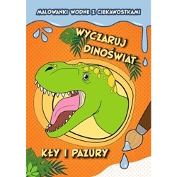 Trefl Wyczaruj Dinoświat! Malowanki Wodne z Ciekawostkami