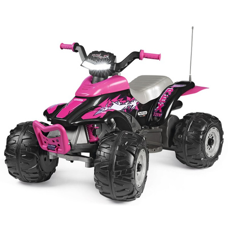 PegPerego CORRAL T-REX 330W Pink Quad