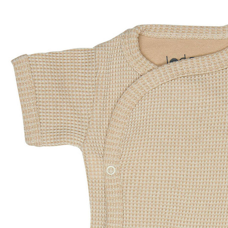 Lodger Body kopertowe niemowlęce krótki rękaw bawełniane beżowe Ciumbelle Ivory r. 80