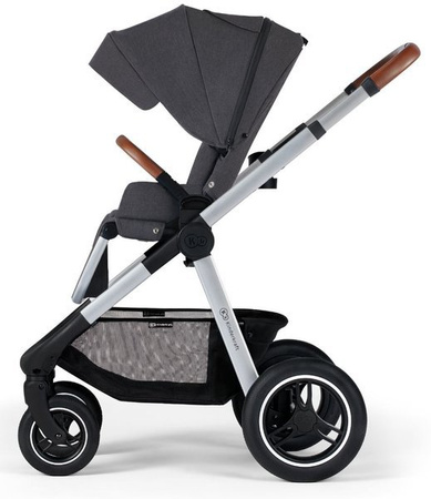 Kinderkraft Everyday Wózek Wielofunkcyjny 2w1 Dark Grey
