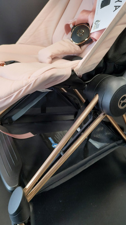 [OUTLET] Cybex Coya Wózek Spacerowy Rama Rosegold Peach Pink