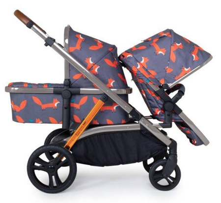 Cosatto Wow XL Wózek Rok po Roku 2w1 Charcoal Mister Fox