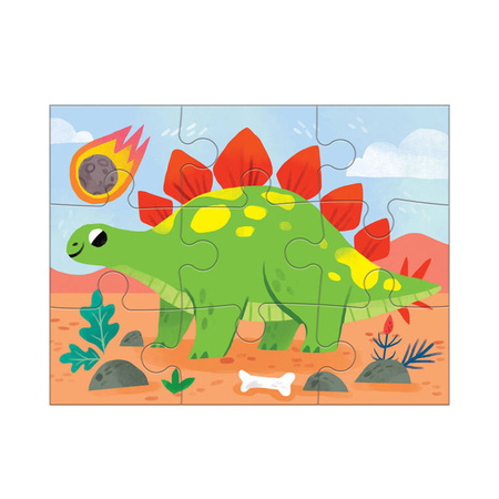 Mudpuppy Puzzle progresywne Mój przyjaciel dinozaur 4, 6, 9 i 12 elementów 2+