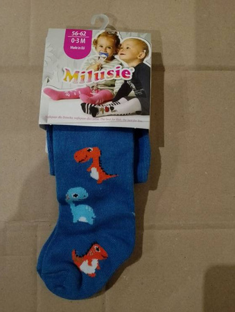 Milusie Rajstopy Mix Kolorów Rozmiar 56-62