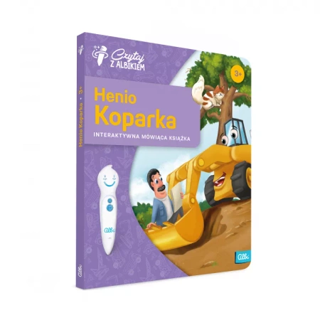 Czytaj z Albikiem Książka Henio Koparka 3+