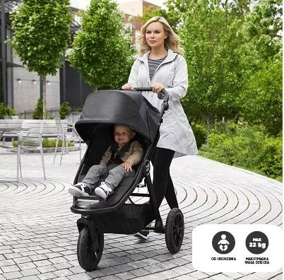 Baby Jogger City Elite 2 Wózek Spacerowy Stone Grey