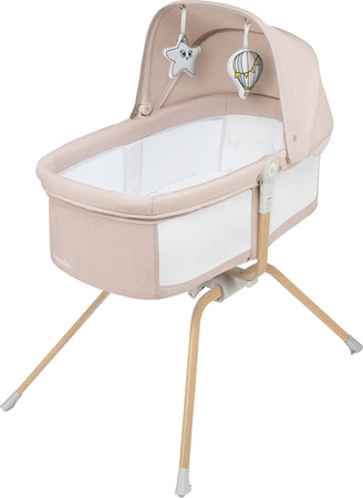 Lionelo Malin Evo - łóżeczko niemowlęce 3w1 | Beige Natural
