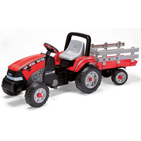 PegPerego Maxi Diesel Wielki Traktor na Pedały z Przyczepą