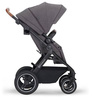 Kinderkraft B-Tour Wózek Głęboko-Spacerowy + Fotelik 0-13 kg Zestaw 3w1 Dark Grey