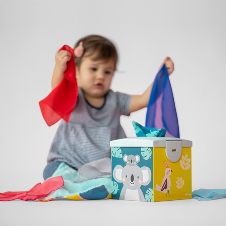 Taf Toys Sensoryczne Pudełko na Chusteczki Zabawa i Rozwój