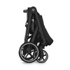 Cybex Balios S Lux 2.0 Wózek Głęboko-Spacerowy Moon Black / Ocean Blue + Cybex Aton B2 i-Size Fotelik Samochodowy 0-13kg + Baza One Volcano Black