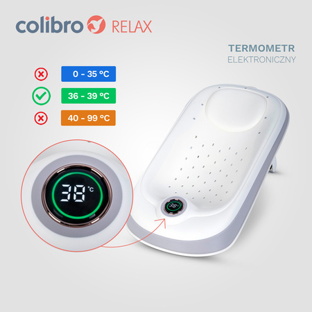 Colibro Relax Leżaczek Kąpielowy Składany Silikonowy