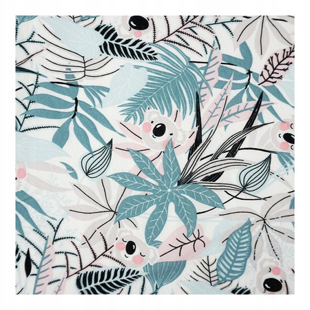 BabyMatex Kocyk dwustronny bawełniany INES 75x100cm koala