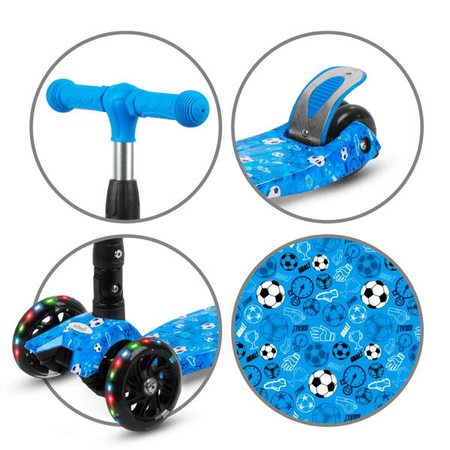 Kidwell Vento Hulajnoga Balansowa Trójkołowa Football